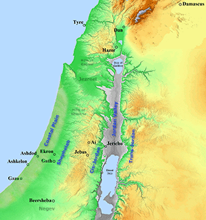 Israel Topography