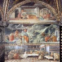Apse mosaic: Coronation of the Virgin