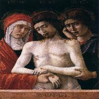 Dead Christ Supported by the Madonna and St John (PietÃ )
