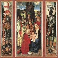Three Kings Altarpiece (open)