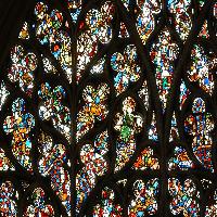 Bishop's Eye window (detail)