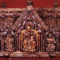 Shrine of Mary (detail)