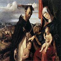 Madonna and Child with an Angel