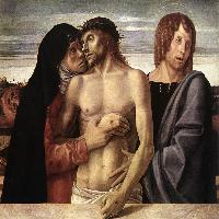 Dead Christ Supported by the Madonna and St John (PietÃ )