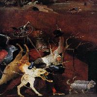 Triptych of Temptation of St Anthony (detail)