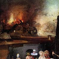 Triptych of Temptation of St Anthony (detail)