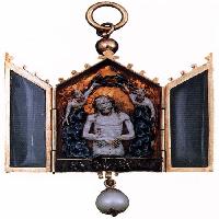 Triptych Reliquary Pendant
