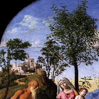 Madonna of the Orange Tree (detail)