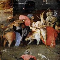 Triptych of Temptation of St Anthony (detail)