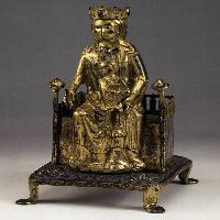Pyx Depicting the Virgin and Child