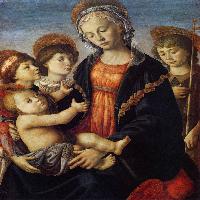The Virgin and Child with Two Angels and the Young St John the Baptist