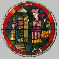 Rose window: April