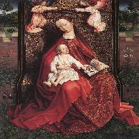 Virgin and Child in a Room