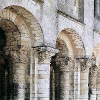 Ground level of the tower porch