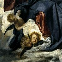 The Coronation of the Virgin (detail)