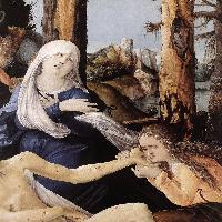 The Lamentation of Christ (detail)
