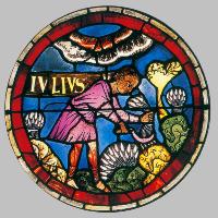 Rose window: July
