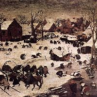 The Census at Bethlehem (detail)