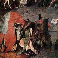Triptych of Temptation of St Anthony (detail)
