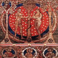 Wooden ceiling (detail)