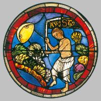 Rose window: August
