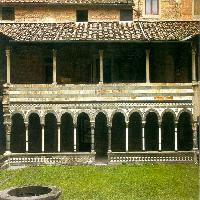 View of the cloister