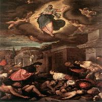 St Roche among the Plague Victims and the Madonna in Glory