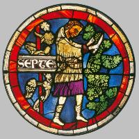 Rose window: September