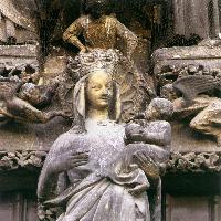 Vierge DorÃ©e (detail)