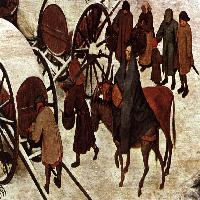 The Census at Bethlehem (detail)