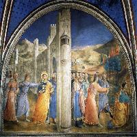 Lunette of the east wall