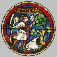 Rose window: October