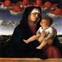 Madonna of Red Cherubs