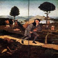 Triptych of Haywain (outer wings)