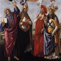 Coronation of the Virgin (detail)