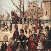 Arrival of the English Ambassadors (detail)