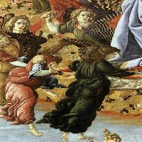 Coronation of the Virgin (detail)