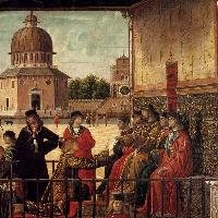 Arrival of the English Ambassadors (detail)