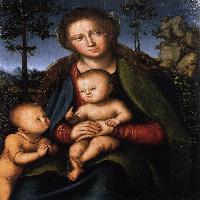 Madonna and Child with the Infant St John