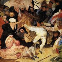Triptych of Haywain (detail)