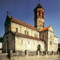 Exterior view from the southwest