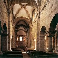 View of the nave looking east