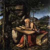 St Jerome in a Landscape