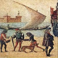 Arrival of the English Ambassadors (detail)