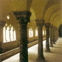 View of the cloister