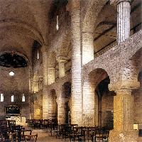 View of the nave wall