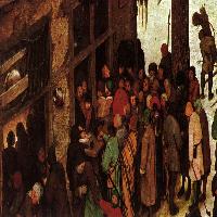 The Census at Bethlehem (detail)