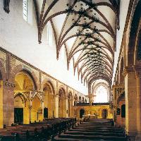 View of the nave looking east