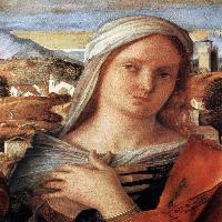 Madonna and Child with St John the Baptist and a Saint (detail)