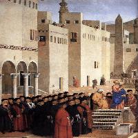 Sermon of St Mark in Alexandria (detail)